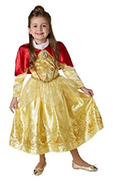 Rubie's Official Disney Princess Belle Winter Childs Costume - size Small 3-4 years, Height 104 cm