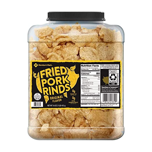 Member's Mark Original Fried Pork Rinds (16 Ounce)