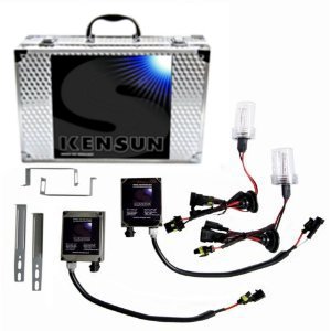 KENSUN HID Xenon Conversion Kit H11 - 6000k (Bright White with a tint of Blue Color) With slim Ballasts - 2 Year Warranty