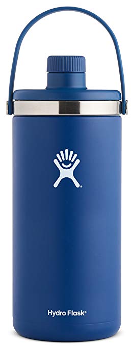 Hydro Flask 128 oz Oasis Water Jug - Stainless Steel & Vacuum Insulated - Leak Proof Cap - Cobalt