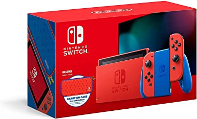 Nintendo Switch, MARIO RED and BLUE EDITION - Nintendo Switch Accessories