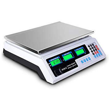 Giantex Digital Weight Scale Price Computing Retail Food Meat Scales Count Scale 66lbs