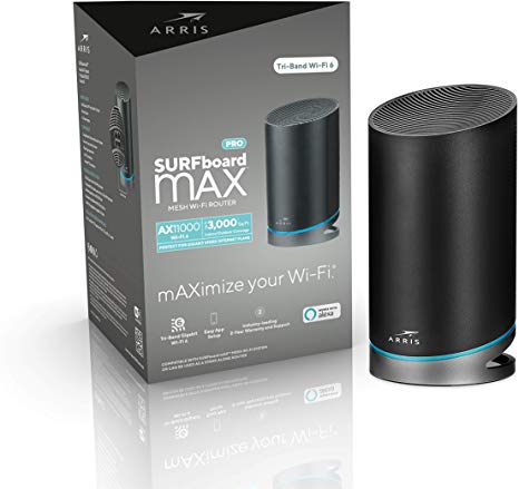 ARRIS SURFboard mAX Pro Mesh AX11000 Wi-Fi 6 AX Router (W31)