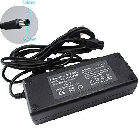19.5V 6.7A 130W AC Adapter Charger for Dell Precision M20 M60 M70 M90 M2400 3510 M2800 M4500 M6300 Inspiron 15 7557 7559 7560 7566 5160