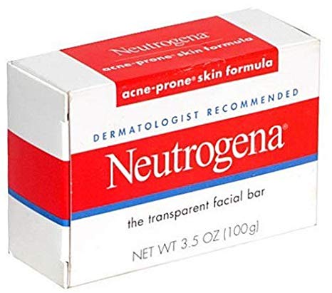Neutrogena Transparent Facial Bars, Acne-Prone Skin Formula, 3.5 Ounc