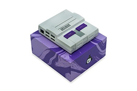 SNES Case for Raspberry Pi with high performance aluminium heatsink by Kintaro. Compatible with the Raspberry Pi 3, 2 and B