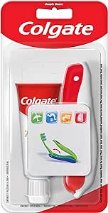 Colgate Total Kit da Viaggio Spazzolino da Denti Morbido con Dentifricio Colgate Total, Pack Spazzolino   Dentifricio 20 ml, Dimensione Compatta, Contiene Fluoro, Protegge i Denti Sensibili