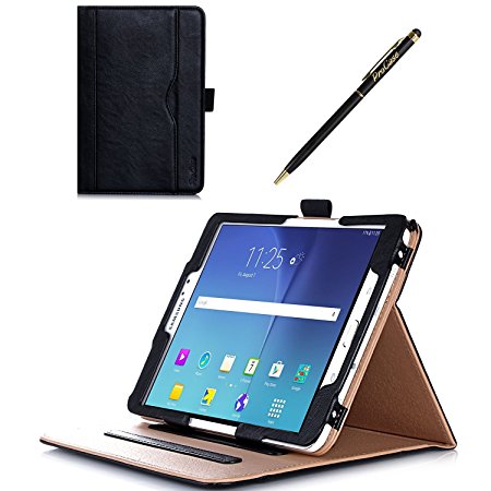 ProCase Samsung Galaxy Tab S2 8.0 Case - Leather Stand Folio Case Cover for 2015 Galaxy Tab S2 Tablet (8.0 inch, SM-T710 T715 T713) -Black