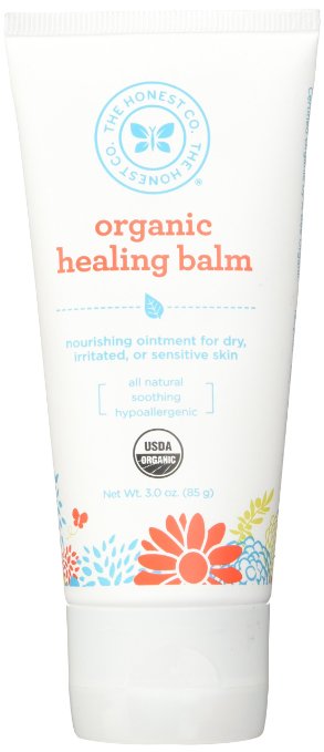The Honest Company Healing Balm Soothing Protection and Relief for Sensitive Skin and Diaper Rash3 oz