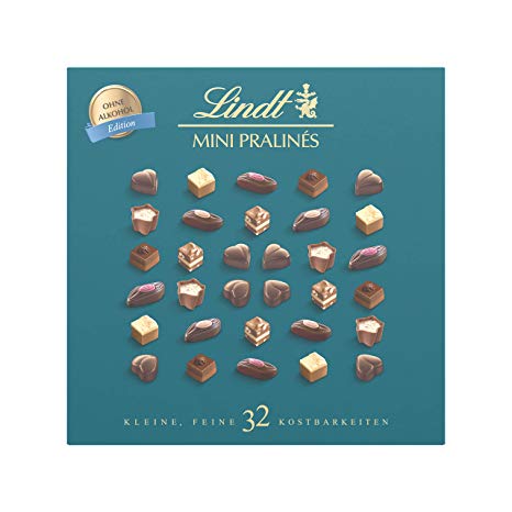 Lindt Holiday Mini Pralines, Great for Holiday Gifting, 36 pieces