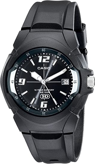 Casio Men's 10-Year Battery Sport Watch Black MW600F-1AV