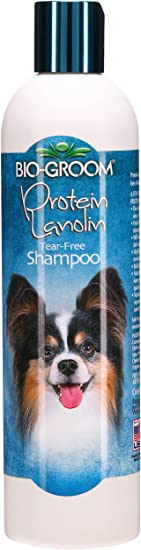 Bio-Groom DBB20012 Protein Lanolin Tearless Concentrate Small Pet Shampoo, 12-Ounce