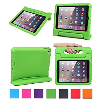 Luka Multi Function Child / Shock Proof Kids Cover Case with Stand / Handle for Apple iPad 2nd / 3rd / 4th Generation Tablet (Ipad 2/3/4, Green)