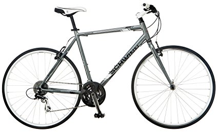 Schwinn Men's Phocus 1500 700C Flat Bar Road Bicycle, Silver, 18-Inch