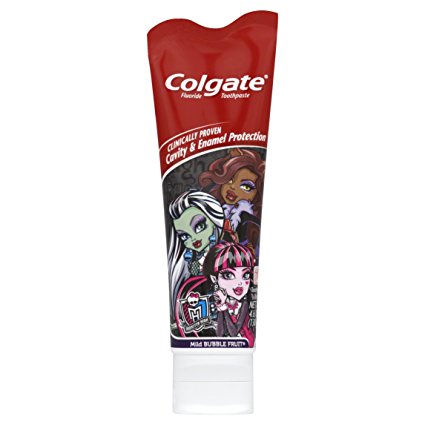 Colgate Monster High Mild Bubble Fruit Toothpaste, 4.6 Ounce