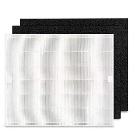 Coway 3304899 Compatible Filter Pack AP1512HH - HEPA Filters Plus 2 Carbon Pre-Filters