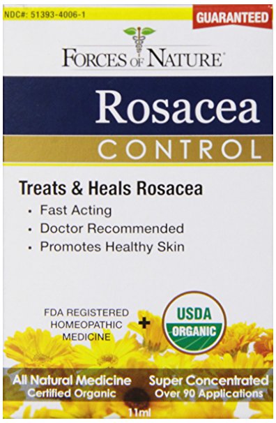 Forces of Nature Rosacea Control, 11 ml