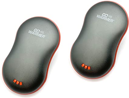 Spark Innovators Go Warmer - 2 Pack - Rechargeable Personal Heater That Goes Anywhere! As Seen on TV!