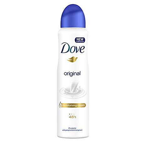 Dove Spray Antiperspirant Deodorant, Original, 150ml