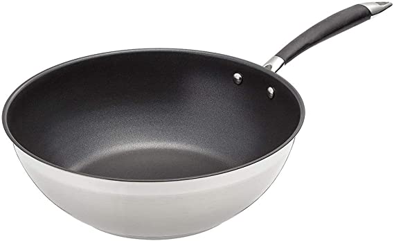 AmazonBasics 11 wok pan (28cm) by AmazonBasics