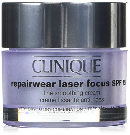 Clinique Repair Wear Laser Focus Line Smoothing Cream SPF 15, 1.7 Ounce
