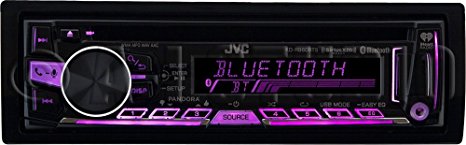 JVC KDR960BTS Single Din Bluetooth CD/AM/FM/MP3 Car Stereo Receiver