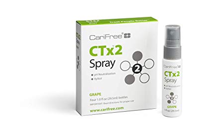 CariFree CTx2 Spray, Dentist Recommended, (Grape)