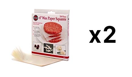 Norpro 3404 Square Wax Papers, 500-Piece