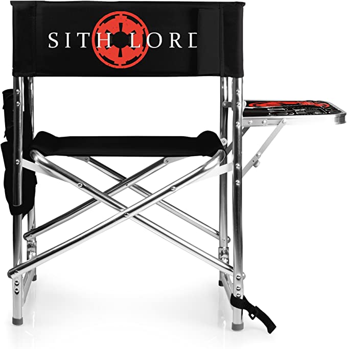 ONIVA - a Picnic Time Brand - Star Wars Sports Chair with Side Table - Beach Chair - Camp Chair for Adults