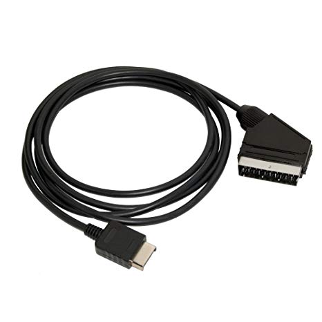 Gam3Gear Real RGB Scart Cable AV Lead Cord for PS3 PS2 PS 1 One PAL - NOT for HDMI