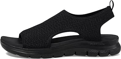 Skechers Women's Flex Appeal 4.0-Livin' in This Sport Sandal