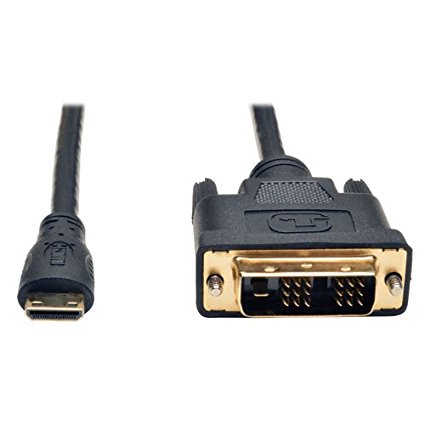 Tripp Lite Mini HDMI to DVI Cable, Digital Monitor Adapter Cable (Mini HDMI to DVI-D M/M) 6-ft. 6' (P566-006-MINI)