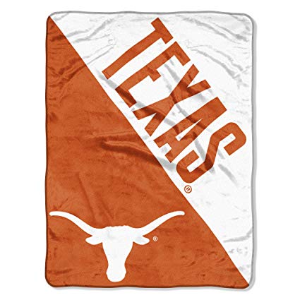 Officially Licensed NCAA "Halftone" Micro Raschel Throw Blanket, 46" x 60", Multi Color