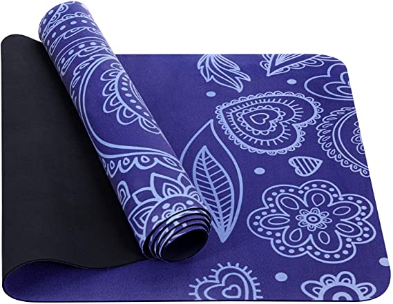 TOPLUS Yoga Mat, Non Slip Exercise Mat Made from Premium Material Non-Toxic High Performance Grip, Coming with Carry Strap or Bag (1/16-1/4 inch)