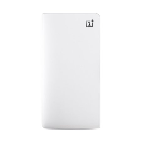 Oneplus® Original Genuine ATL Li-Polymer External Battery Power Bank 10,000mAh Portable Mobile Charger Dual USB Output for Oneplus One Two iPhone iPad iPod Samsung Tablet LG HTC (Silk White)