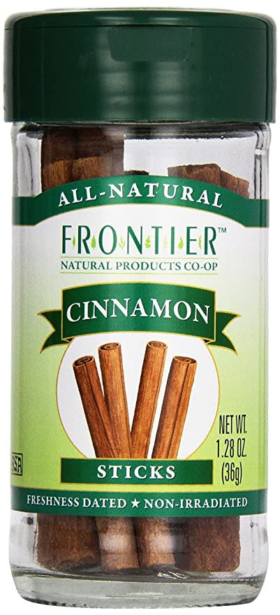 Frontier Herb Cinnamon Sticks, Whole, 2.75 Inch, 1.28 oz