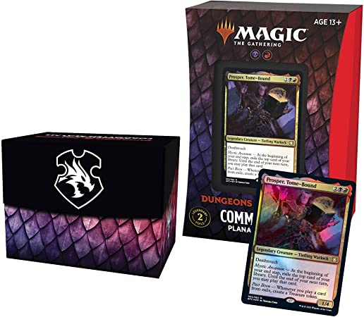 Magic: The Gathering Adventures in The Forgotten Realms Commander Deck – Planar Portal (Red-Black)