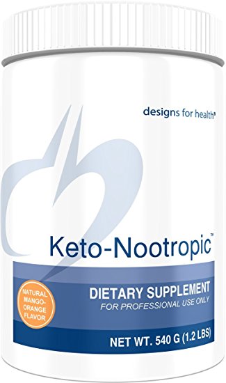 Designs for Health - Keto-Nootropic Powder - Exogenous Ketone Energy & Cognitive Support, 540g