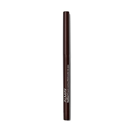 Almay Eyeliner Pencil, Hypoallergenic, Cruelty Free, Oil Free, unscented, Ophthalmologist Tested, Long Wearing and Water Resistant, with Built in Sharpener, 209 Black Raisin, 0.01 oz