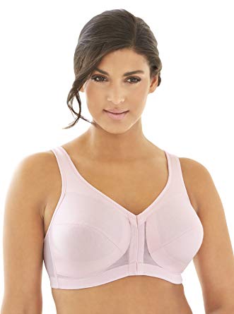 Glamorise Women's MagicLift Front Close Posture Back Support Bra #1265