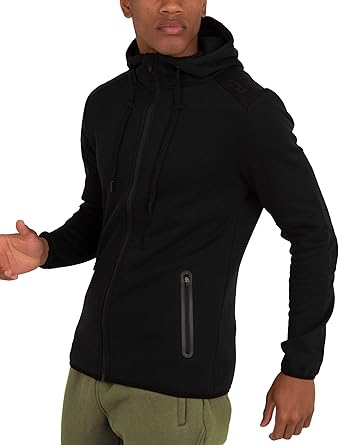 TCA Men’s Revolution Tech Running Hoodie Jacket with Zip Pockets