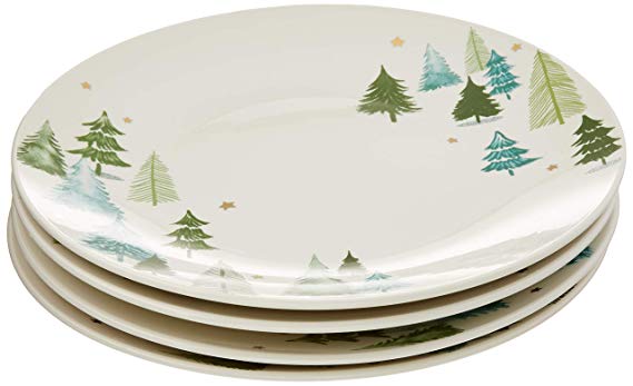 Lenox 880068 Balsam Lane 4-Piece Dinner Plate Set