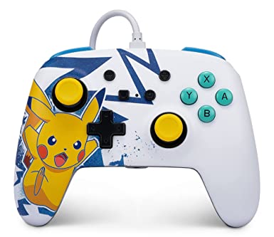 PowerA Enhanced Wired Controller for Nintendo Switch - Pikachu High Voltage