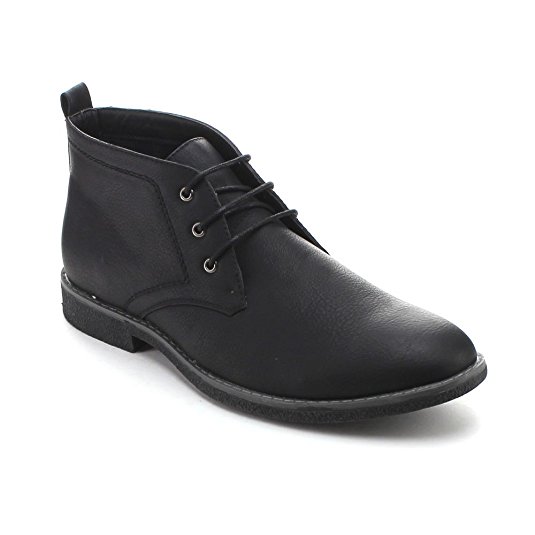 Arider Cooper-03 Men's High-Top Lace Up Chukka Ankle Booties