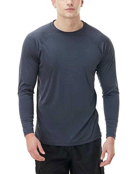 Tesla Men's UPF 50  Long Sleeve Rashguard T71/MSR10/MSR11/MSR12