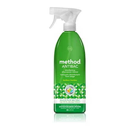 Method Antibacterial All Purpose Cleaner, Bamboo, 28 Ounce (8 Count)