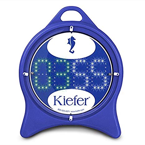 Kiefer 15" Digital Pace Clock - Rechargeable (Blue)