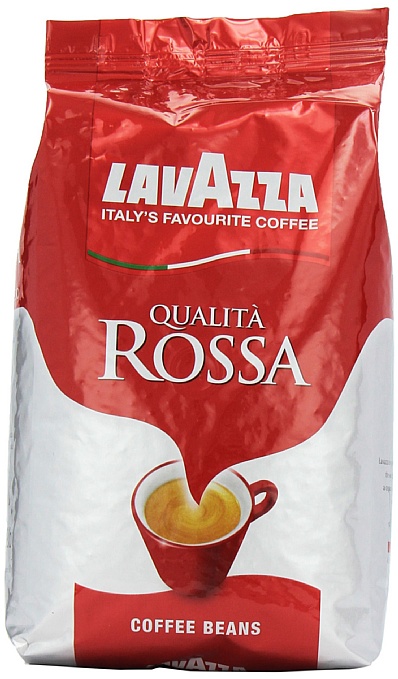 Lavazza Qualita Rossa Coffee Beans, Pack of 6, 6 x 1000g