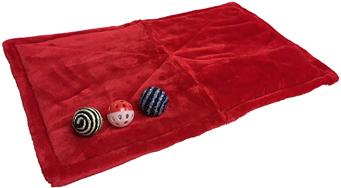 Coleman Pet Cat Bed Thermal Self Heat Warming Mat with Toys