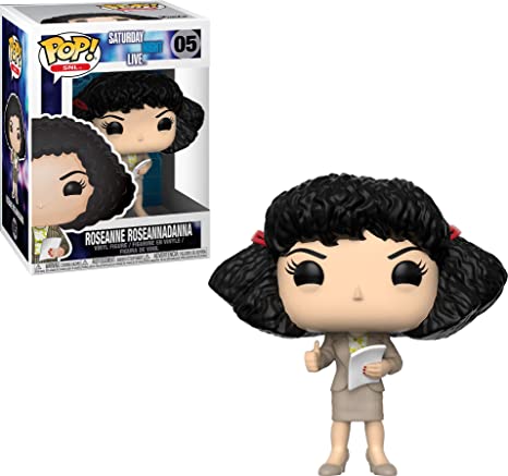 Funko Pop Television: SNL, Saturday Night Live - Roseanne Roseannadanna Collectible Figure, Multicolor